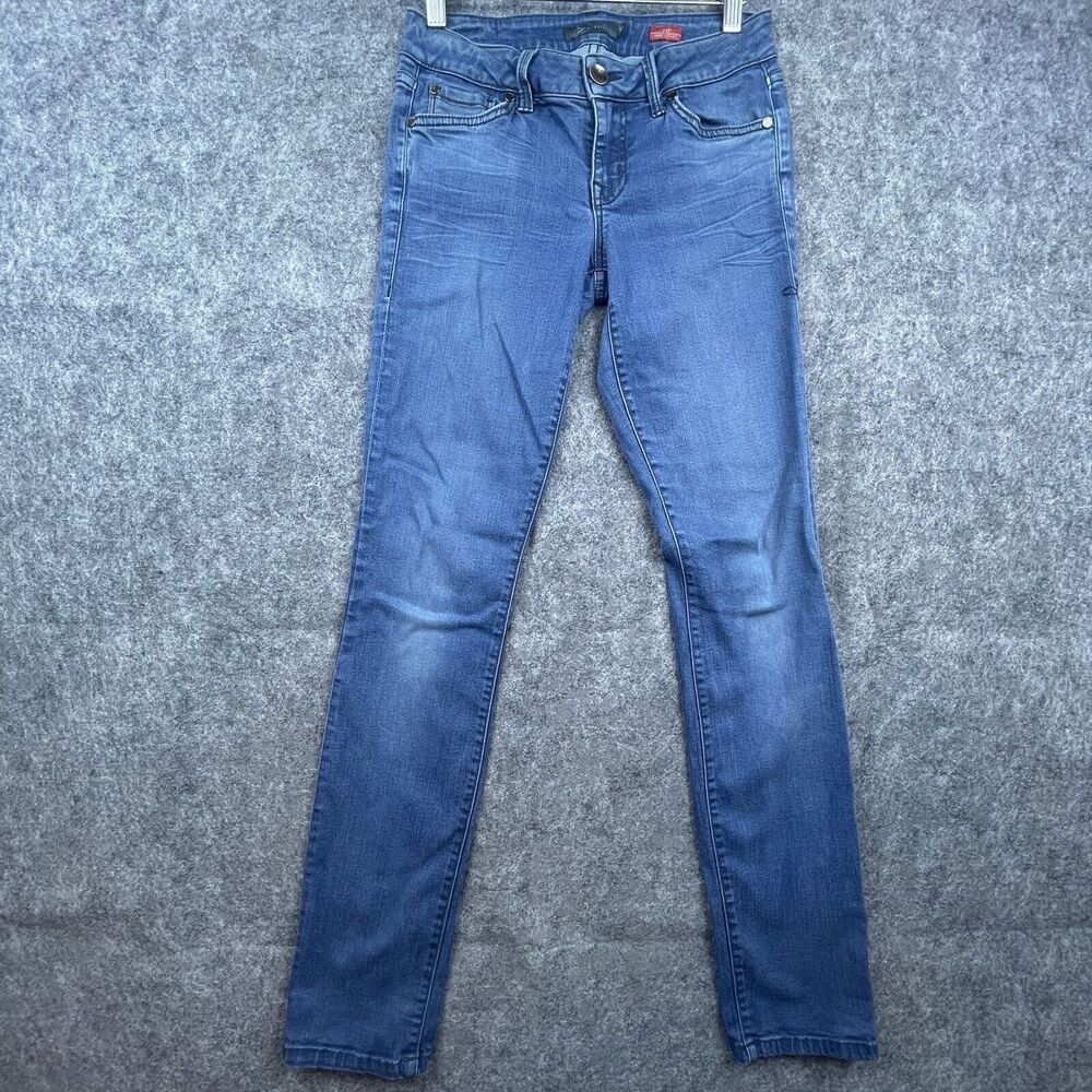 Level 99 Anthropologie Jeans Womens 27 Lily Skinny Straight Retro Simple Minimal
